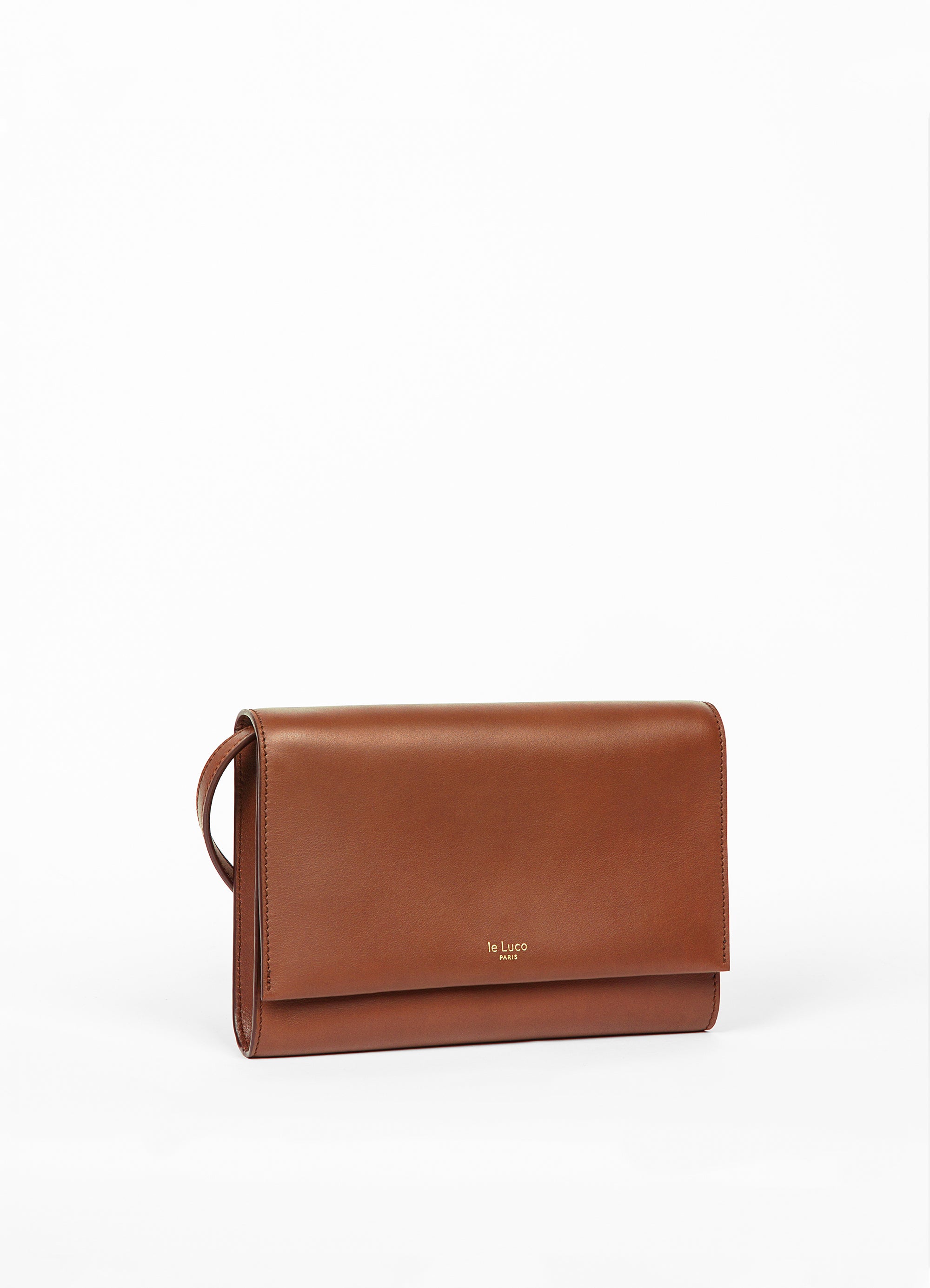 Court carré marron gold