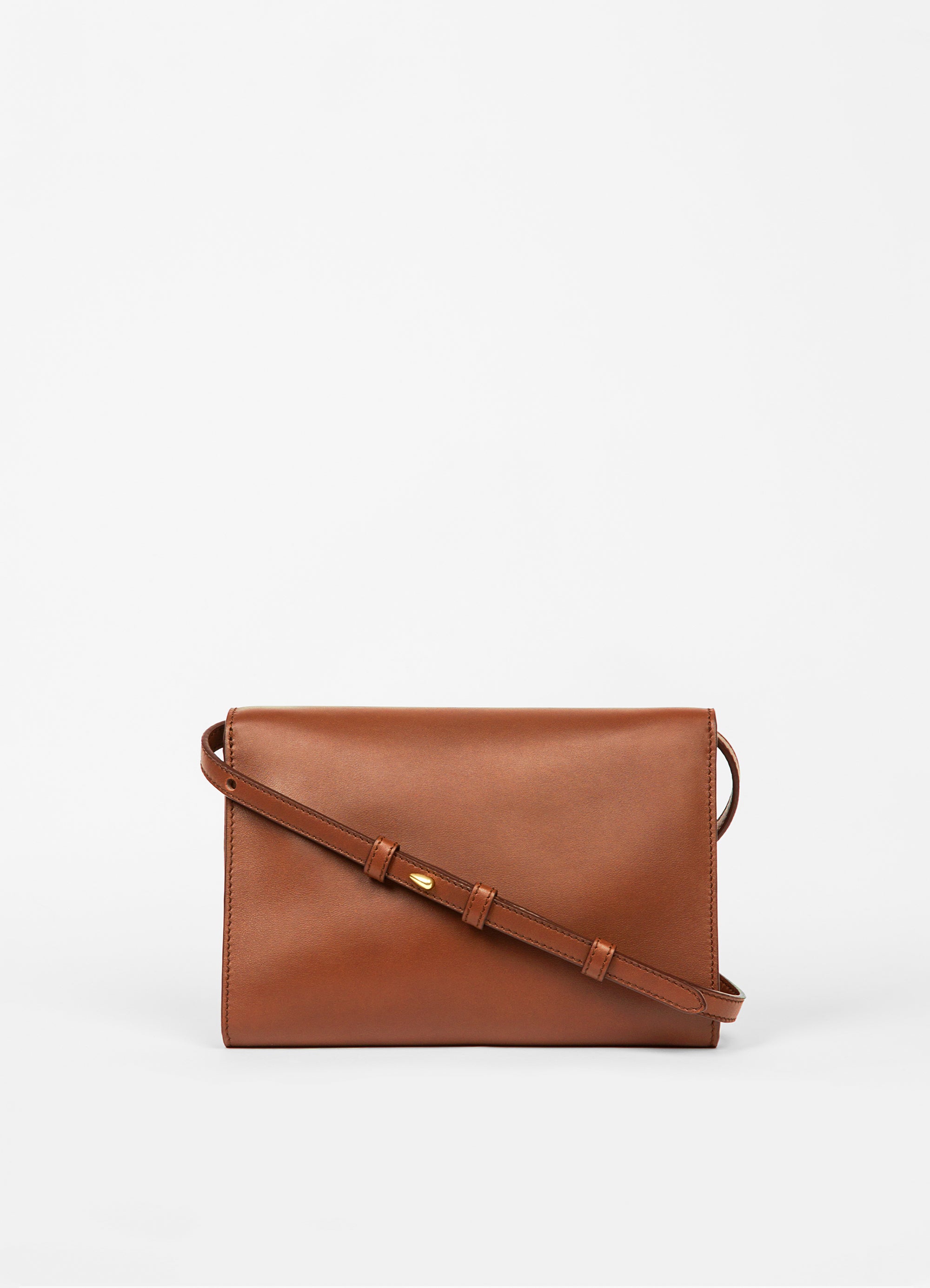 Court carré marron gold