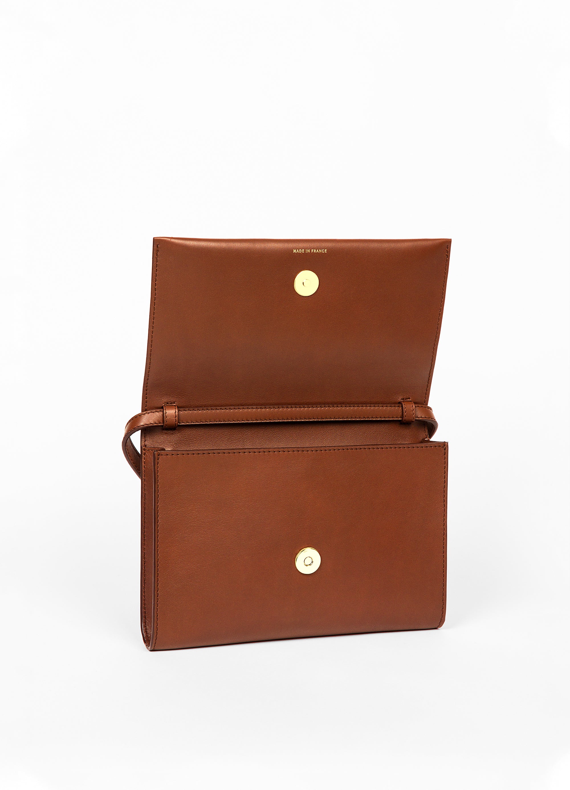 Court carré marron gold