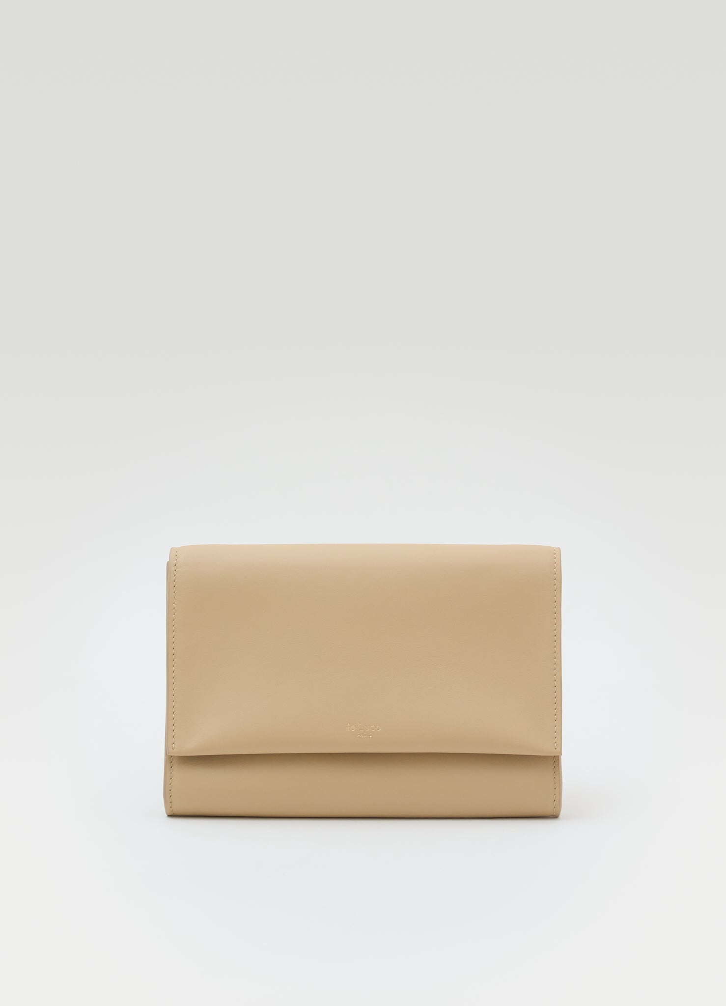 Court carré sand beige